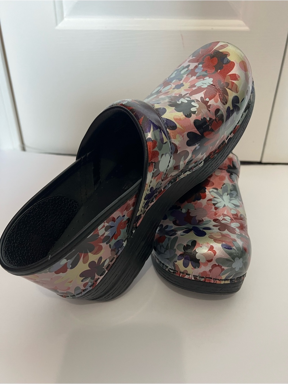 Dansko Floral Multicolor Clogs